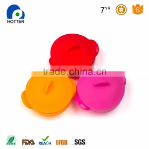 Customized Colorful FDA Food Grade Silicone Bowl With Lid thumbnail-2