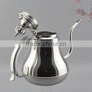 Personalized 18/10 Stainless Steel Delicate Spout Coffee Pot/tea Pot thumbnail-5