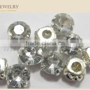 Rhinestone Sew on Applique,Sew on Flat Back Acrylic Rhinestone, thumbnail-3