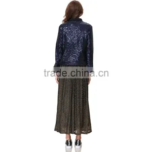 Domin Fashion Latest Beading Shining Style Women's Coat thumbnail-6