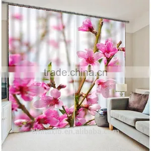 3D Digital Printed Shower Curtain With Matching Window Curtain thumbnail-4