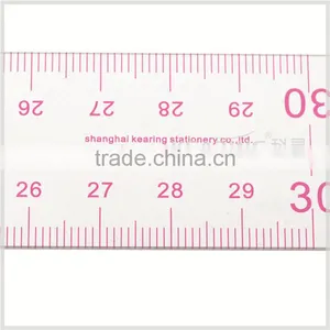 Chinese Factory Direct Sell High Quality Imperial Flexible Plastic Pattern Making Ruler 3 * 30cm With Pattern Grids # 8006 thumbnail-5