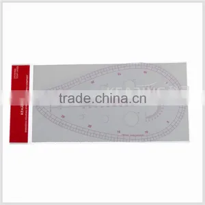 Plastic Non Toxic Sandwich Printing Ruler #6460 in Kearing Brand thumbnail-1