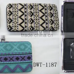 Fashion New Hot Popular Cotton Canvas Card Wallet for Girls thumbnail-5