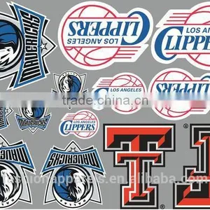 Custom Basketball And Letter Plastisol Heat Transfer Printing Sticker For T-shirt thumbnail-1