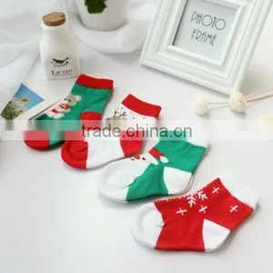 Toddler Baby Christmas Socks Cotton Infant Baby Socks thumbnail-1