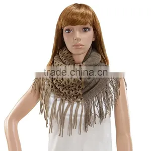 Winter Warm Knitting Wholesale Women's Knit Hat and Scarf Sets 18596 thumbnail-2