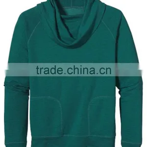 Custom Casual Streetwear Without Hood Design and 100%Cotton Material High Neck Sweatshirt thumbnail-2