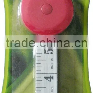 PU Leather Tape Measure With Plastic Outer Factory thumbnail-1