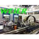 Conical Double Screw Plastic Extruder Machine For PVC And WPC Profile thumbnail-1