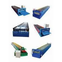 Roof Panel Roll Forming Machine With PLC Control System thumbnail-1