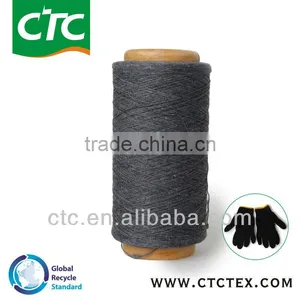 Good Quality Gray Cotton Yarn for Knitting Glove thumbnail-1