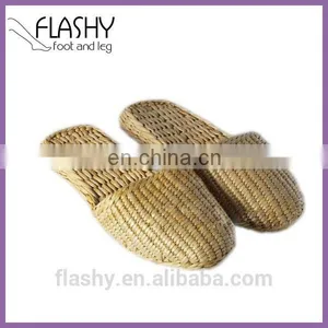 Wholesale Hand Woven Slippers Rush Slipper Spa Plain Raffie Slippers 2017 thumbnail-1