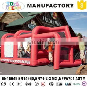 Inflatable Shooting Range Inflatable Paintball Shooting Game thumbnail-2