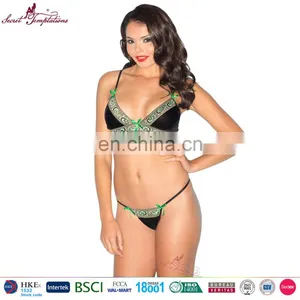 Japanese Lingeries Bra T-back Wholesale China Merchandise Mature Women Sex Underwear thumbnail-1