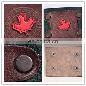 Free Design Fashion Logo Customized Special Leather Badges Patch for Garment/jeans/bag/cap thumbnail-3