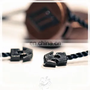 Custom Private Engraved Brand Name Logo Printed String Seal Metal Hang Tag thumbnail-5