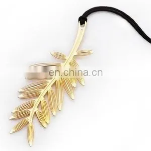 Custom Gold Metal Leaf Bookmarks thumbnail-1