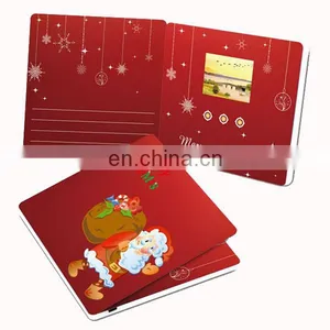 Customized 2.4'' 2.8'' 4.3'' 5'' 7'' 10'' Lcd Digital Wedding Video Card thumbnail-4