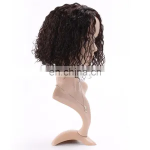 Wholesale Factory Price Customized Curly Brazilian Hair Bob Wig thumbnail-6