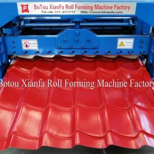 Color Steel Sheet Standard Roof Glazed Tile Forming Machine thumbnail-3