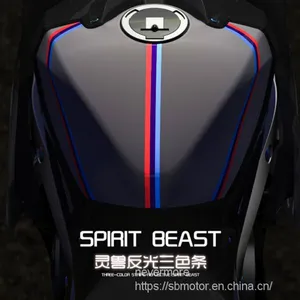 Spirit Beast Motorcycle Modified Pvc Reflective Stickers Waterproof Cool Styling L2 thumbnail-1