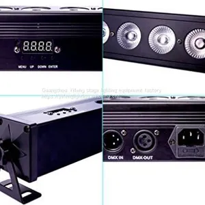 24 x 3W LED Wall Wash Lighting Stage Lighting Can Lighting RGB 3 In 1 Disco Ligh thumbnail-1