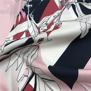 OEM Design Top Quality Custom Digital Printing Leopard Print Silk Chiffon Fabric For Dress thumbnail-5