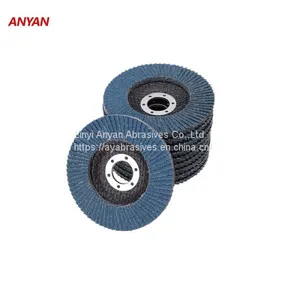 Flap Discs 4.5 Inch 115x22 mm Zirconia Alumina Metal Abrasive Flap Disc thumbnail-3