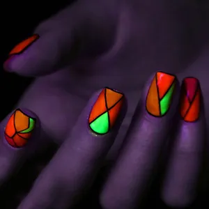 Night Spirit Dip Powder Organic Color Powder Acrylic for Nails Glow in Dark Dipping Powder thumbnail-5