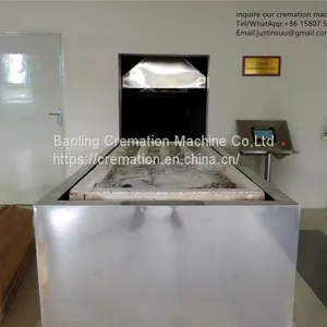 Mobile Kremasi Human Incinerators Furnaces for Human Natural Gas Lpg Crematories Eu Standard Cremation Machine thumbnail-2