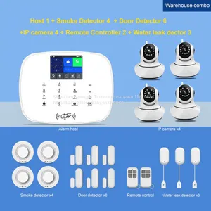 Home Wireless Wifi +gsm Smart 433mhz Security Alarm System With ip Camera Support Android/IOS App thumbnail-2