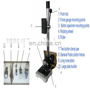 Factory Button Snap Pull Tensile Strength Testing Machine /Equipment thumbnail-6
