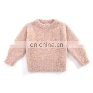 Baby Sweaters Girls' Sweet Sold Sweater Autumn Winter Warm Tops Kids Clothing thumbnail-3