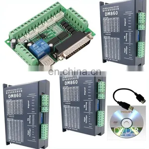 2 Phase 32-Bit DSP Digital Stepper Drive 24 - 80 VDC 2.4 - 7.2A Leadshine Stepper Motor Drive DM860 thumbnail-2