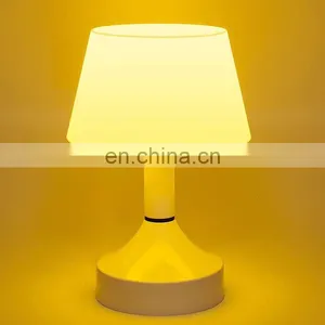 Wholesale Portable LED Table Lamp Control Design Simple Night Light for Bed Room thumbnail-5