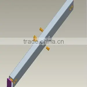 Frp Grp Fiberglass Electrical uv Resistant Crossarm for 110kv Manufacture thumbnail-6