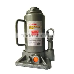 High Quality Good Sell Hydraulic Bottle Jack 12T for Car Repairing thumbnail-1