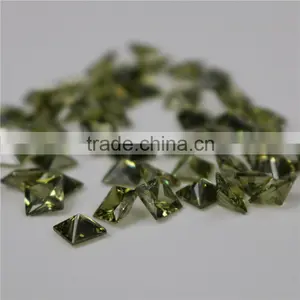 Wholesale Incomparable Beautiful 2mm Square Olivine Zircon Sand thumbnail-3