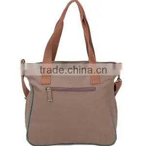 Brown Canvas New Baby Bag 2016 With Changing Mat thumbnail-4