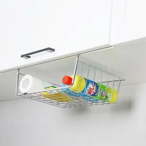 Filta Hardware Home Storage Holder Kitchen Cabinet Pantry Metal Wire Organizer Rack Holder thumbnail-5