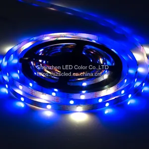 Hot Sale SMD5050 30leds/m 9W/m White Pcb IP20 Led Strip Light DC5V thumbnail-1