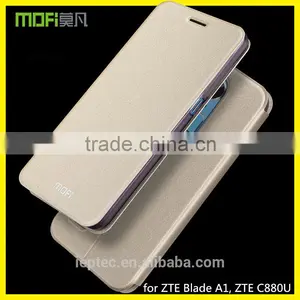 MOFi New Arrival RUI Series PU Leather Phone Flip Cover Cases for ZTE Blade A1, ZTE C880 thumbnail-1