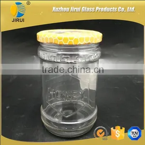 500ml Glass Honey Jar With Metal Lid thumbnail-1