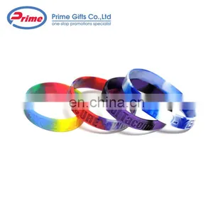 Wholesale Colorful Custom Silicone Bracelet Wristband thumbnail-3