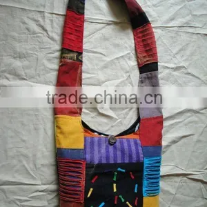 Cotton Shoulder Bag thumbnail-1