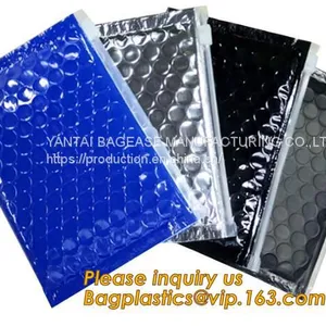 Slider Zipper Biodegradable Bubble Out Pouch Envelopes Protective Wrap Bags For Mail & Storage Bubble Mailers thumbnail-2
