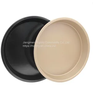 High Quality Iron Black Round Pizza Dishes & Pans For Cake Non Stick Baking Pan thumbnail-2