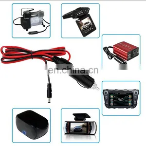 12-24V 4FT Car Cigarette Lighter Male Plug to DC 5.5mm x 2.1mm / 4.0mm X1.7mm Connector Cord for Portable DVD Player,Car,Truck thumbnail-5