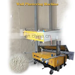 Suppliers Automatic High Wall Concrete Plaster Smoothing Rendering Machine China Plastering Cement Brick Wall 220/380v 200m3/h thumbnail-3